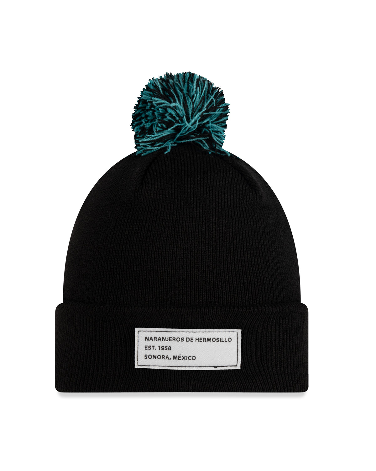 BEANIE KNIT PATCH BLKOSFM