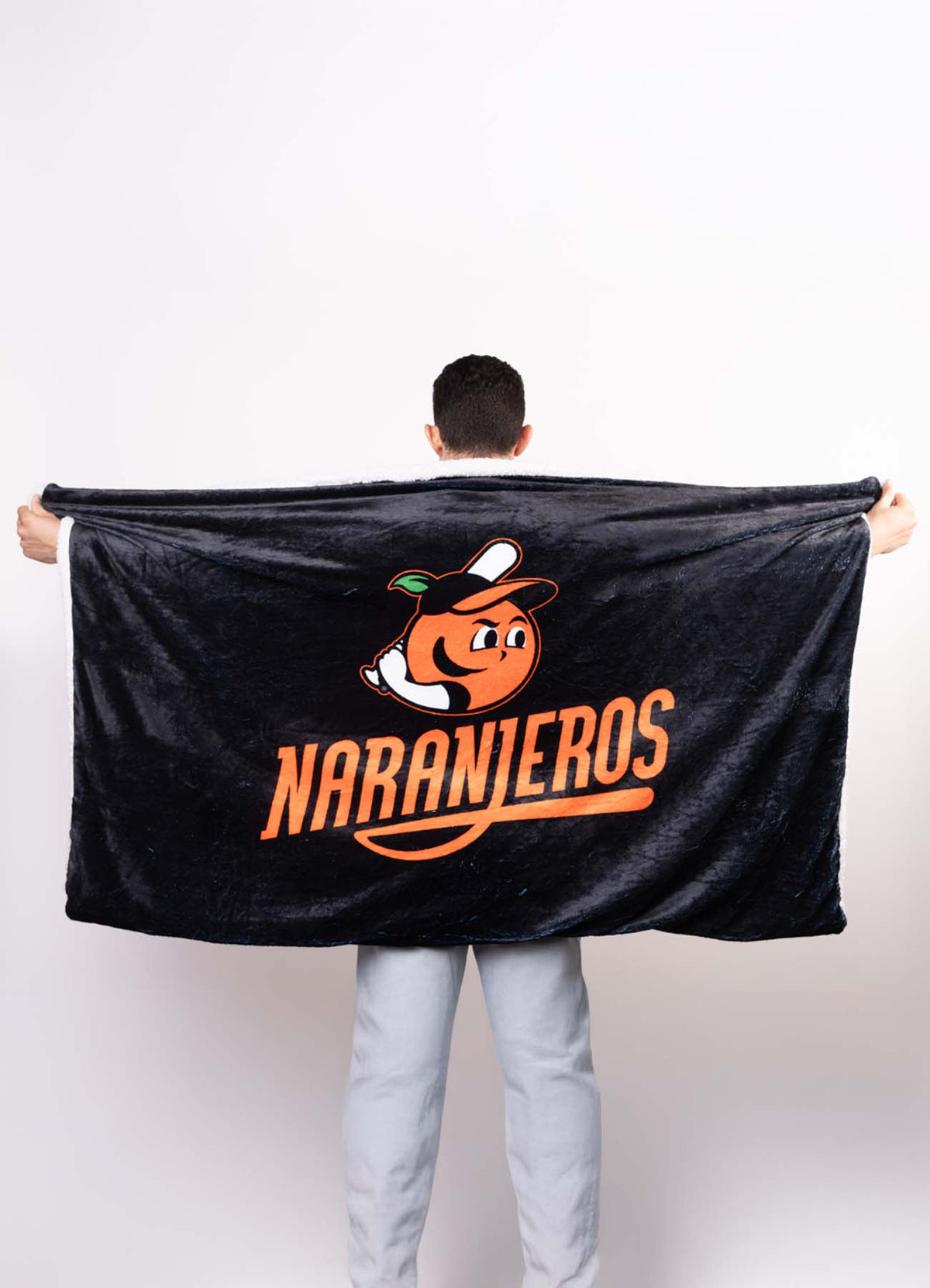 FRAZADA NARANJEROS