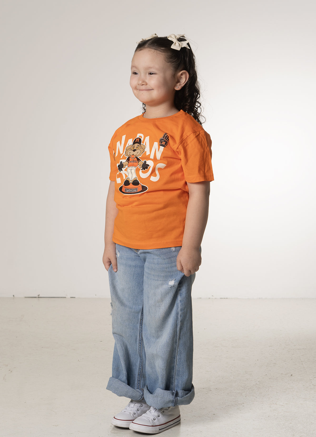 PLAYERA KIDS NARANJA COYOTE