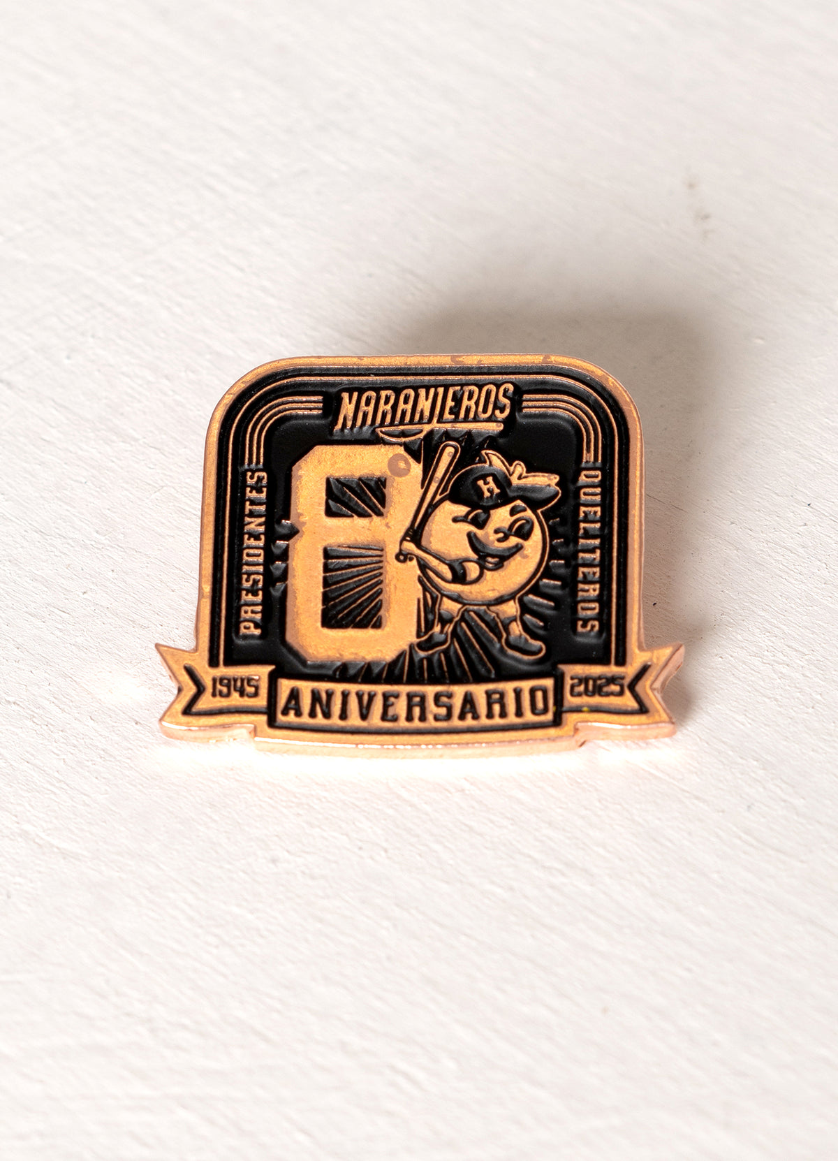 PIN 80 ANIVERSARIO COBRE