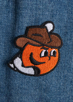 PARCHE NARANJITO CON SOMBRERO