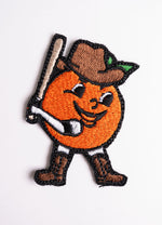 PARCHE NARANJITO CON BOTAS Y SOMBRERO